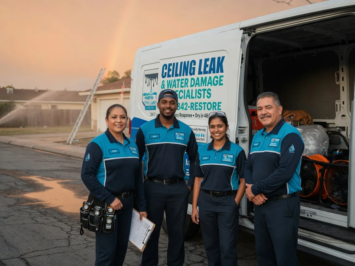 Ceiling Leak Cleanup company in Thermal, CA